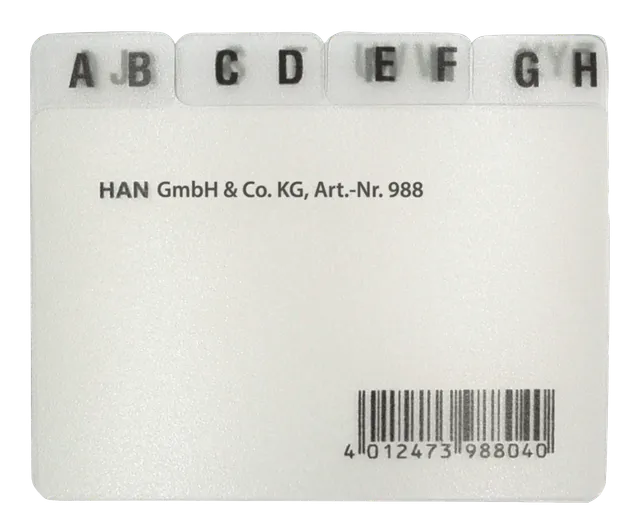 han-croco-register-a-z-a8-quer-12-teilig-klar image 1