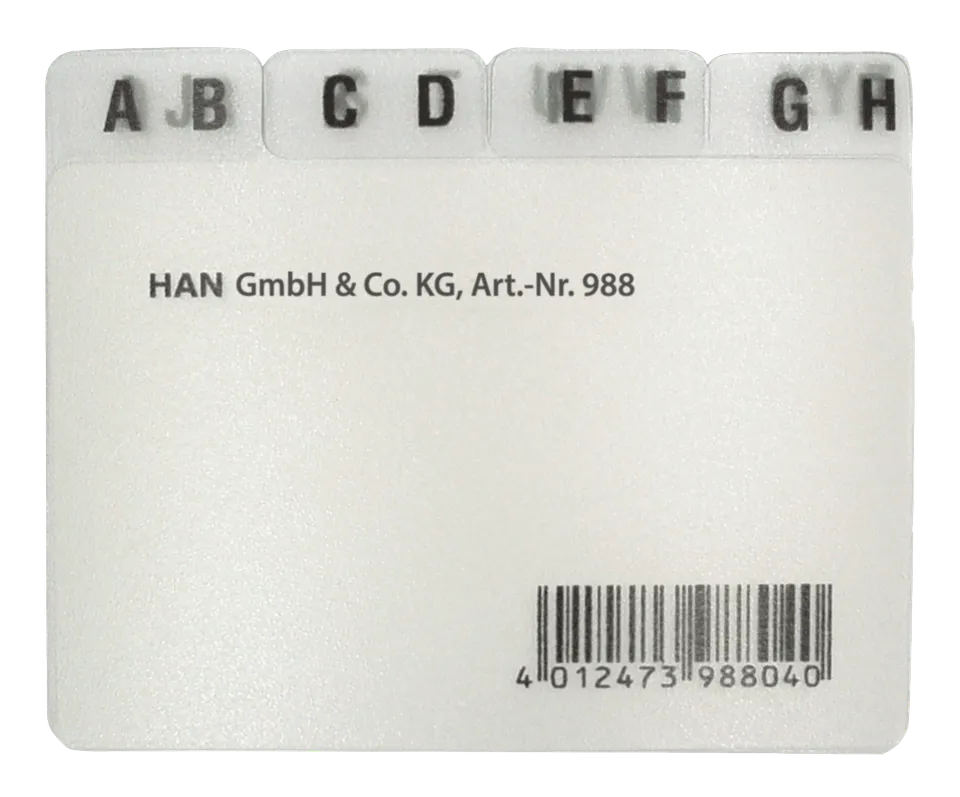 han-croco-register-a-z-a8-quer-12-teilig-klar image 1