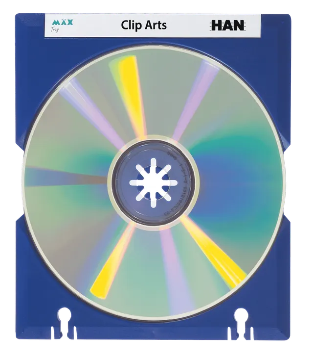 han-galaxy-m-x-tray-cd-tr-ger-blau-f-r-ordner image 1