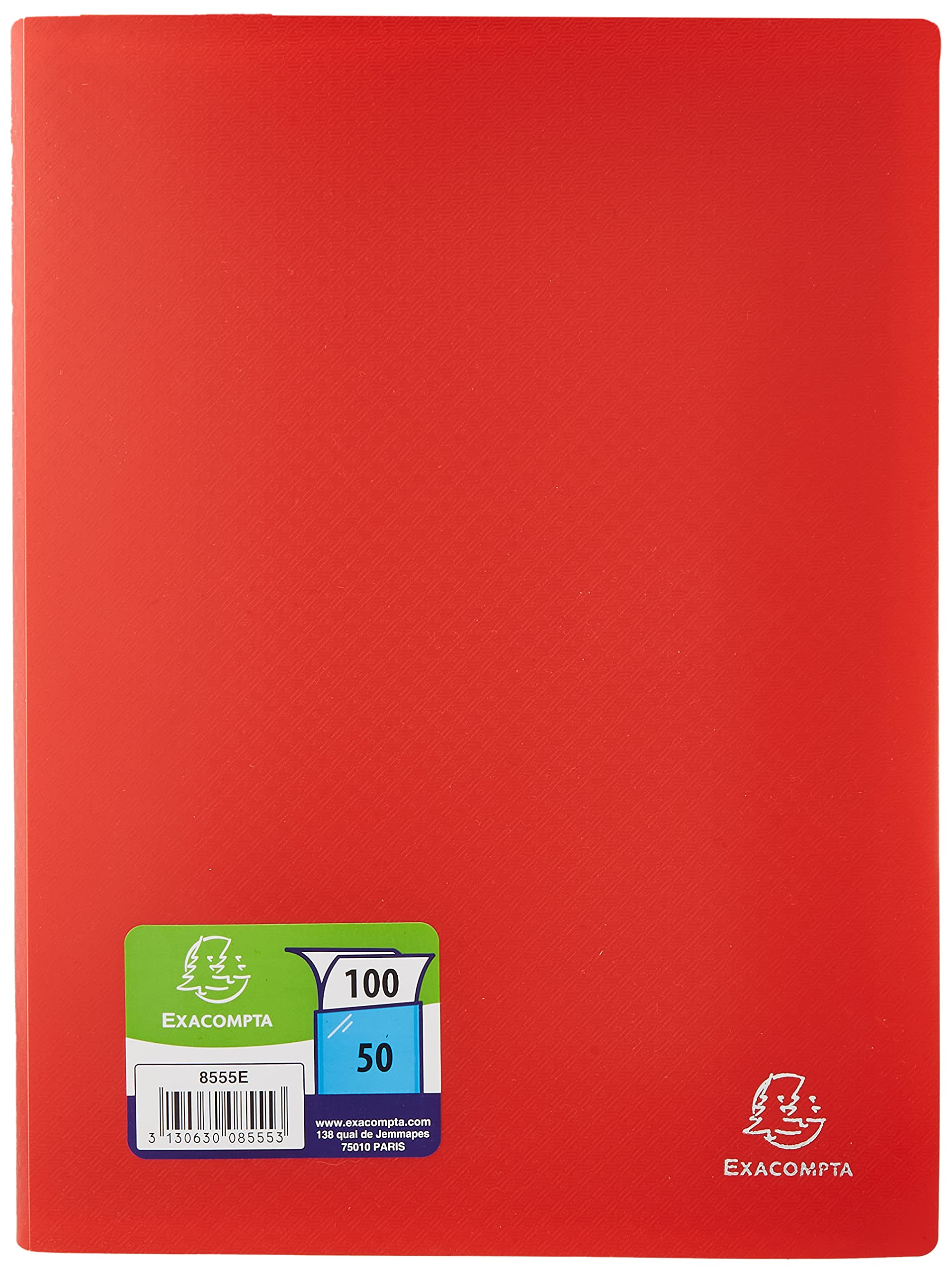 exacompta-opak-8555e-sichtmappe-a4-rot-50-h-llen image 1