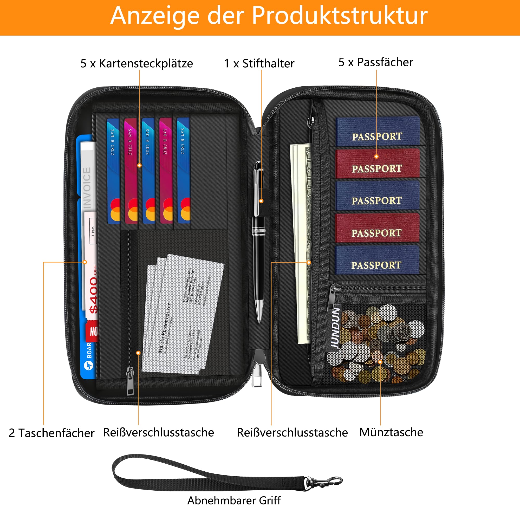 jundun-passport-holder-reisepass-tasche-5-p-sse-26x16x3-cm image 3