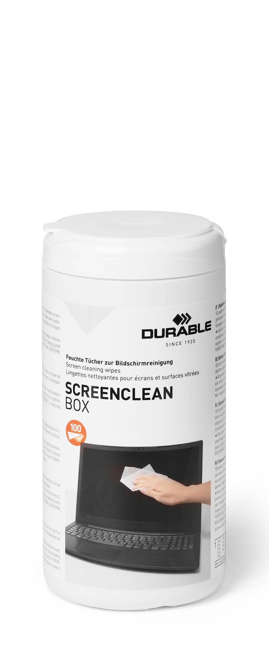 durable-screenclean-bildschirmreiniger-box-100-t-cher image 2
