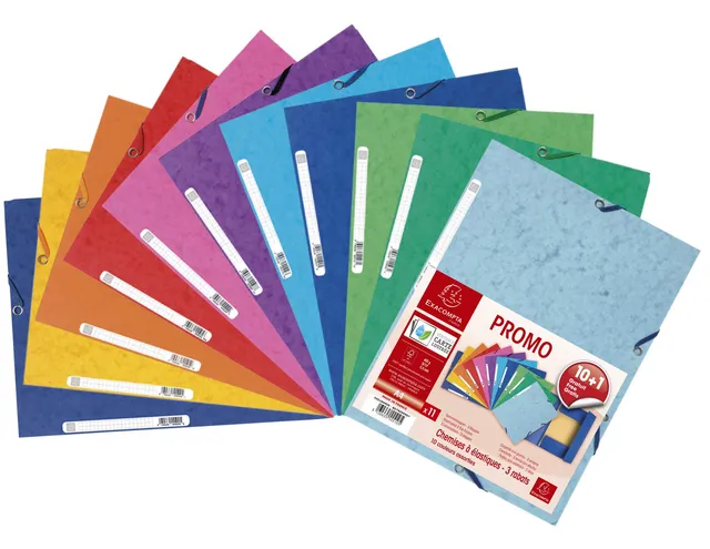 exacompta-europa-55510amze-einschlagmappe-a4-11er-sortiert image 1