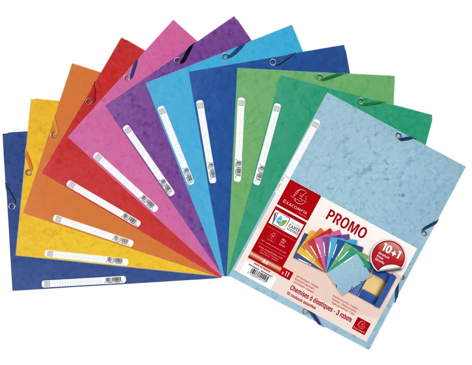 exacompta-europa-55510amze-einschlagmappe-a4-11er-sortiert image 1