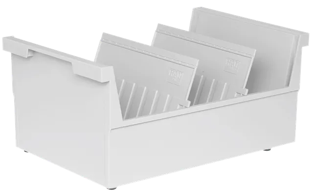 han-croco-einh-ngetrog-din-a5-quer-1000-karten-lichtgrau image 1