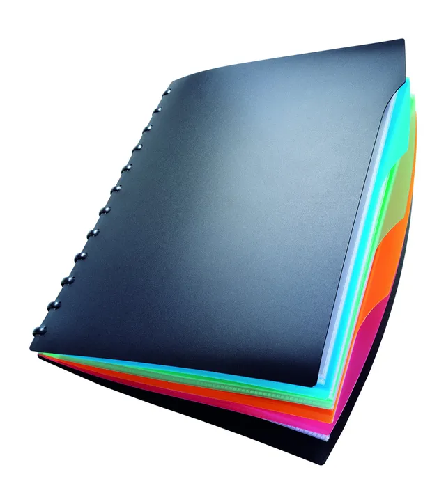 durable-duralook-style-243501-sichtbuch-a4-schwarz-20-h-llen image 1