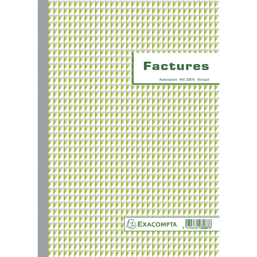 exacompta-guildhall-manifold-factures-a4-dupli-50-blatt image 1