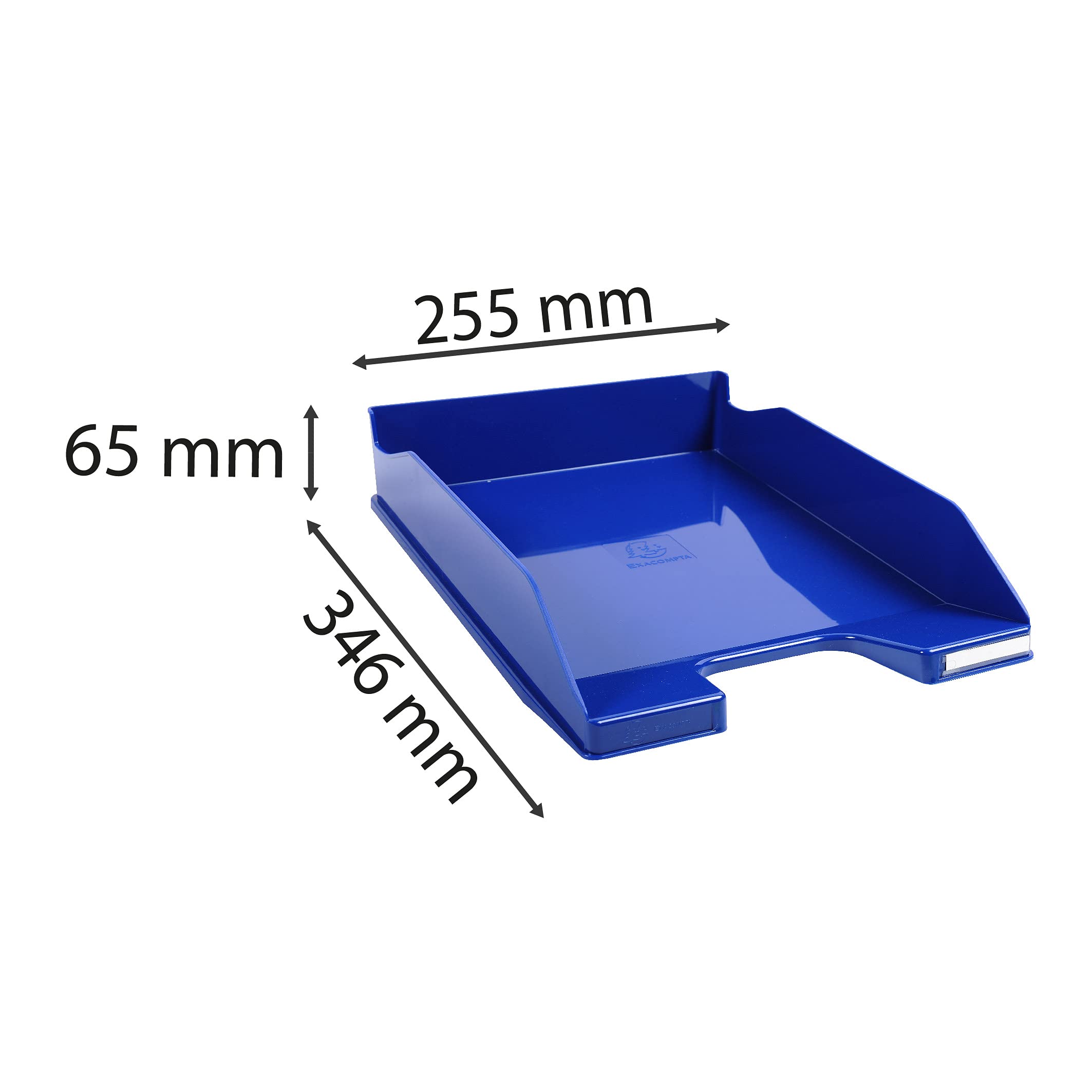 exacompta-teksto-briefablage-a4-k-nigsblau-6er-pack-gl-nzend image 2