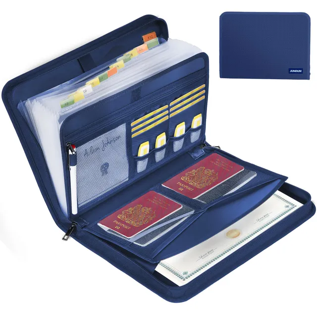 jundun-fireproof-f-chermappe-a4-feuerfest-blau-13-f-cher image 1