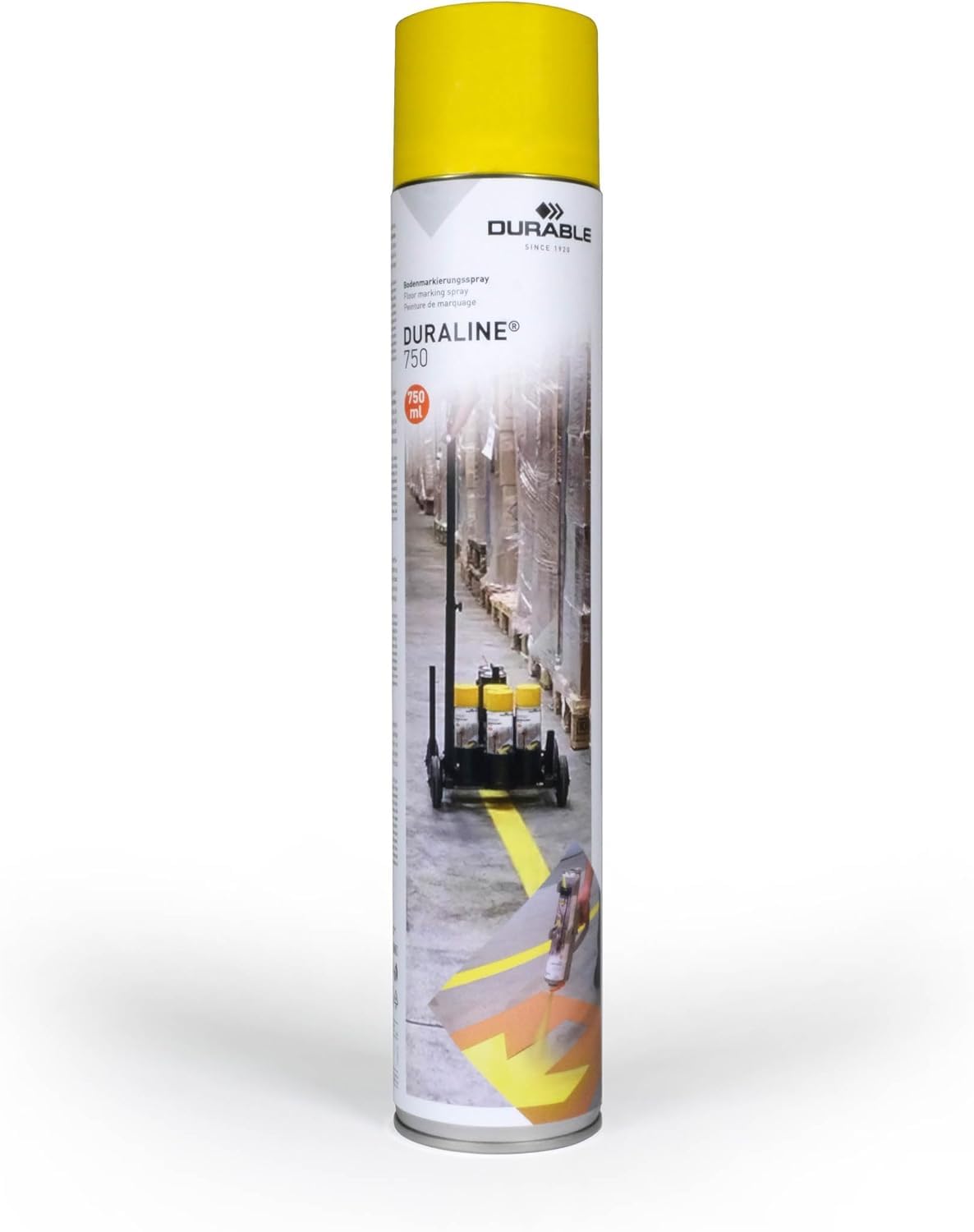 durable-duraline-markierungsspray-gelb-750-ml-permanent-ral-1003 image 1