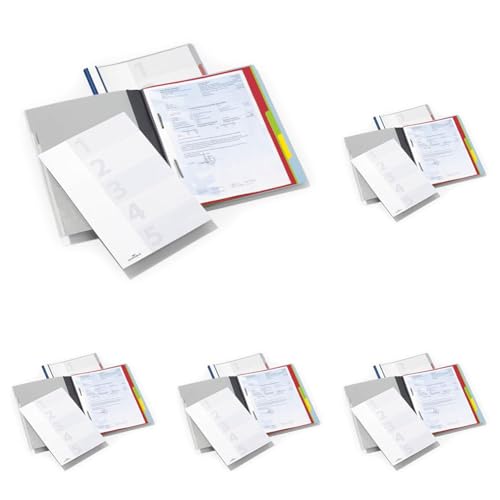 durable-divisoflex-schnellhefter-a4-blau-5-f-cher-register image 7