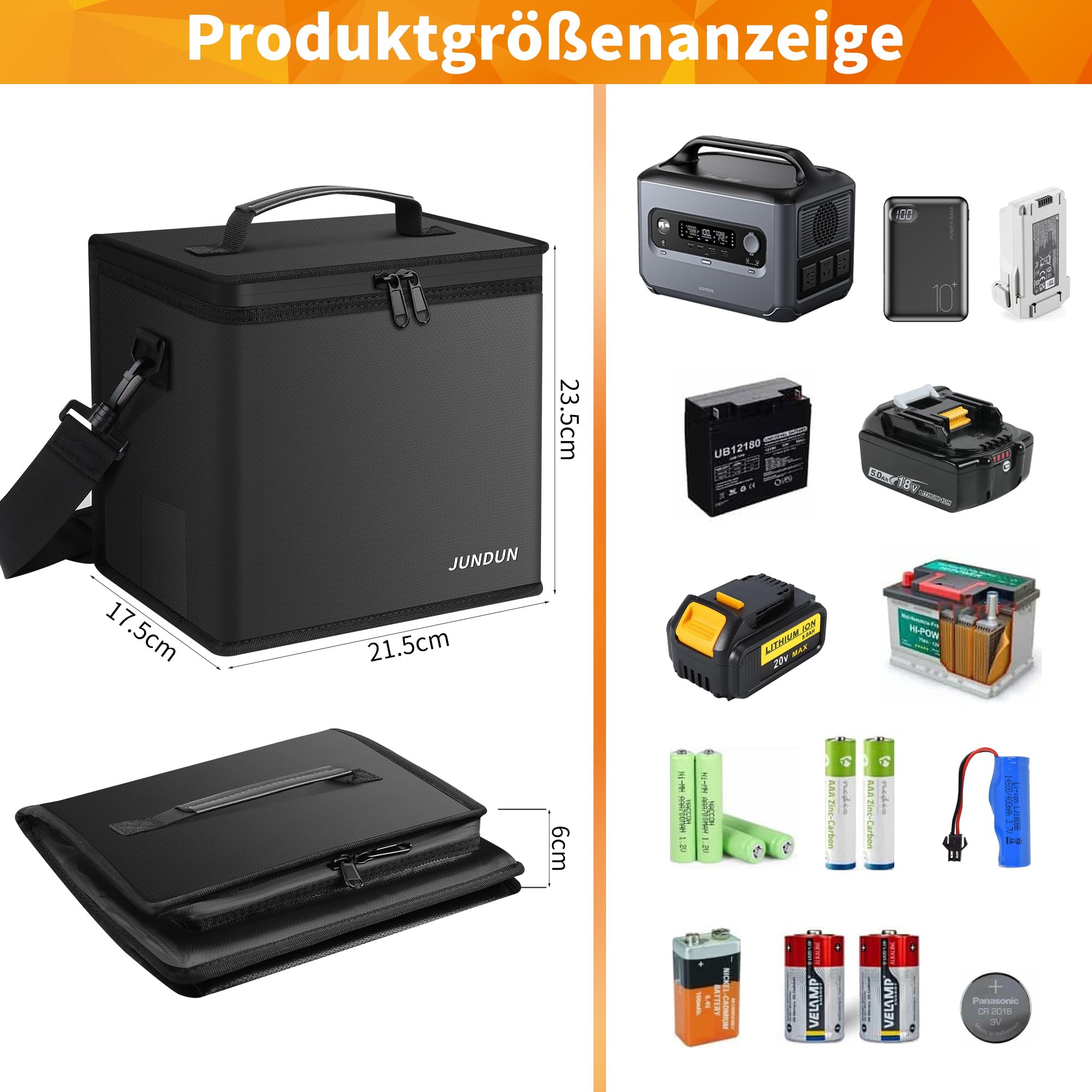 jundun-battery-safety-bag-lipo-tasche-schwarz-feuerfest image 3