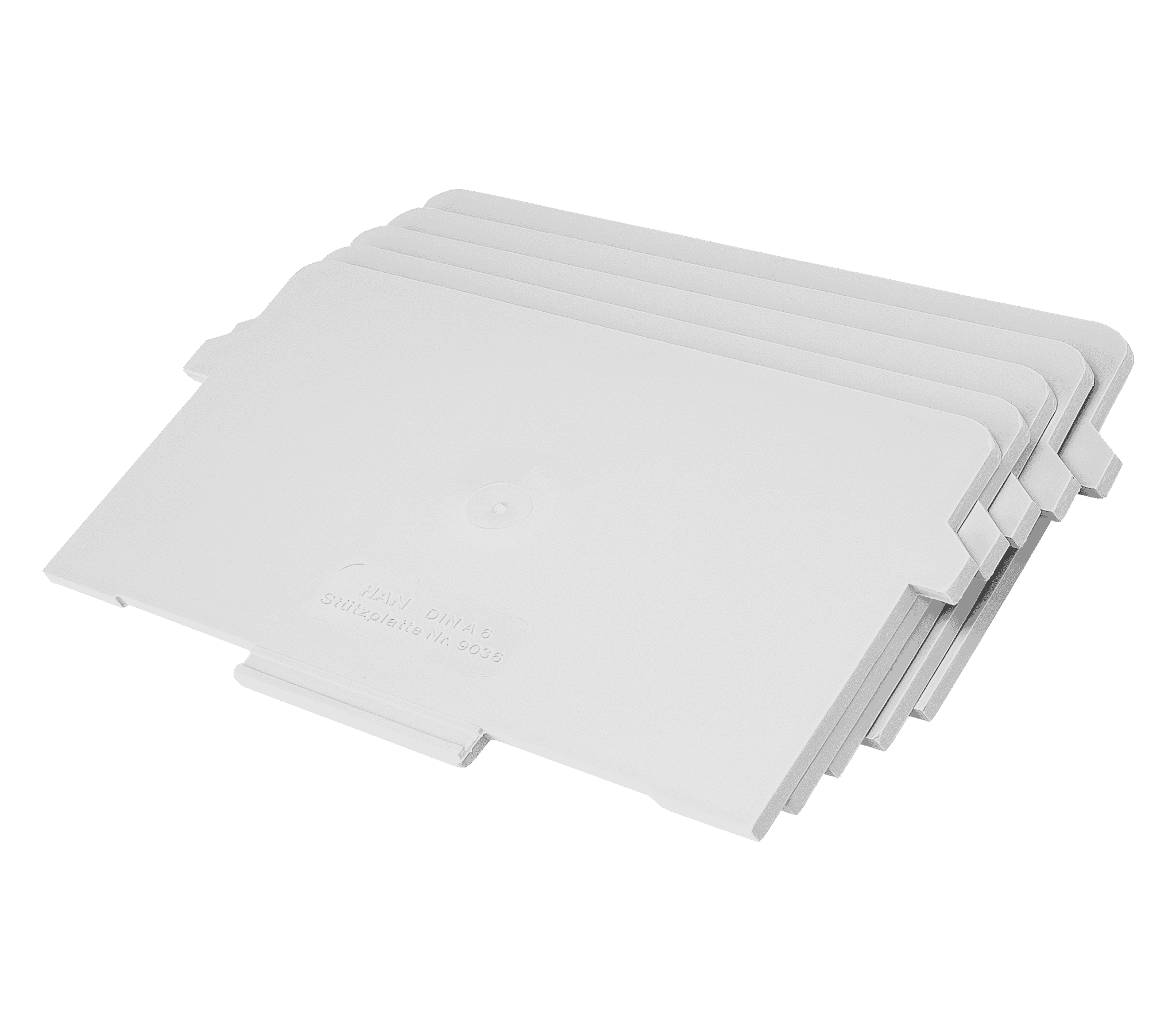 han-croco-st-tzplatte-din-a6-quer-lichtgrau-karteizubeh-r image 2
