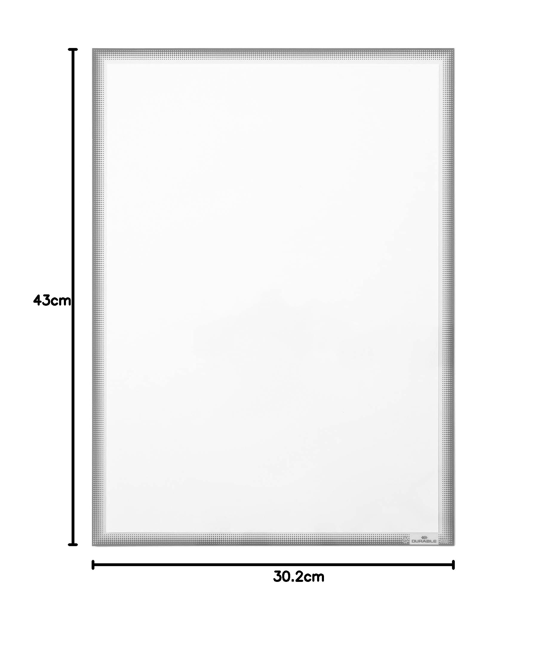 durable-convex-502457-infotasche-a3-grau-selbsthaftend-1st image 5