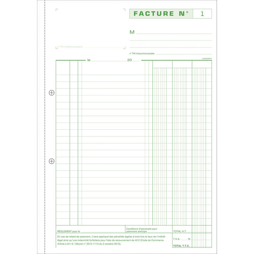 exacompta-guildhall-manifold-factures-a4-dupli-50-blatt image 2
