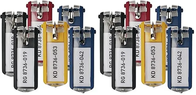durable-duraquick-schl-sselanh-nger-farbig-sortiert-6-st-ck image 1