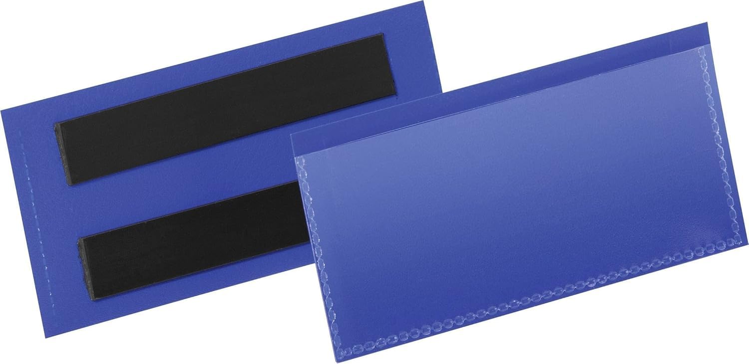 durable-duraframe-174307-kennzeichnungstasche-a5-quer-blau-50-st-ck image 6