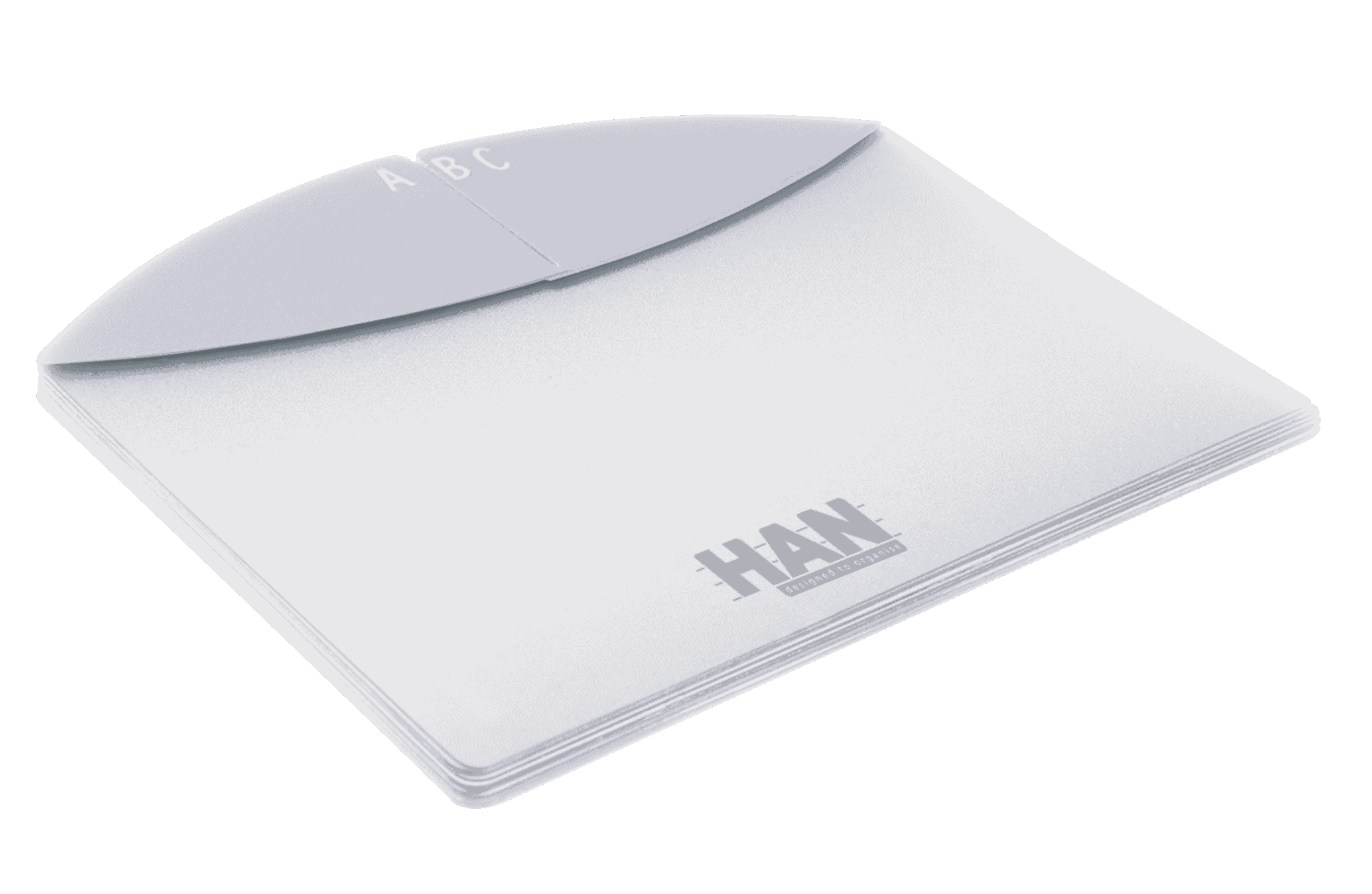 han-croco-register-a-z-din-a7-quer-16-teilig-klar image 1
