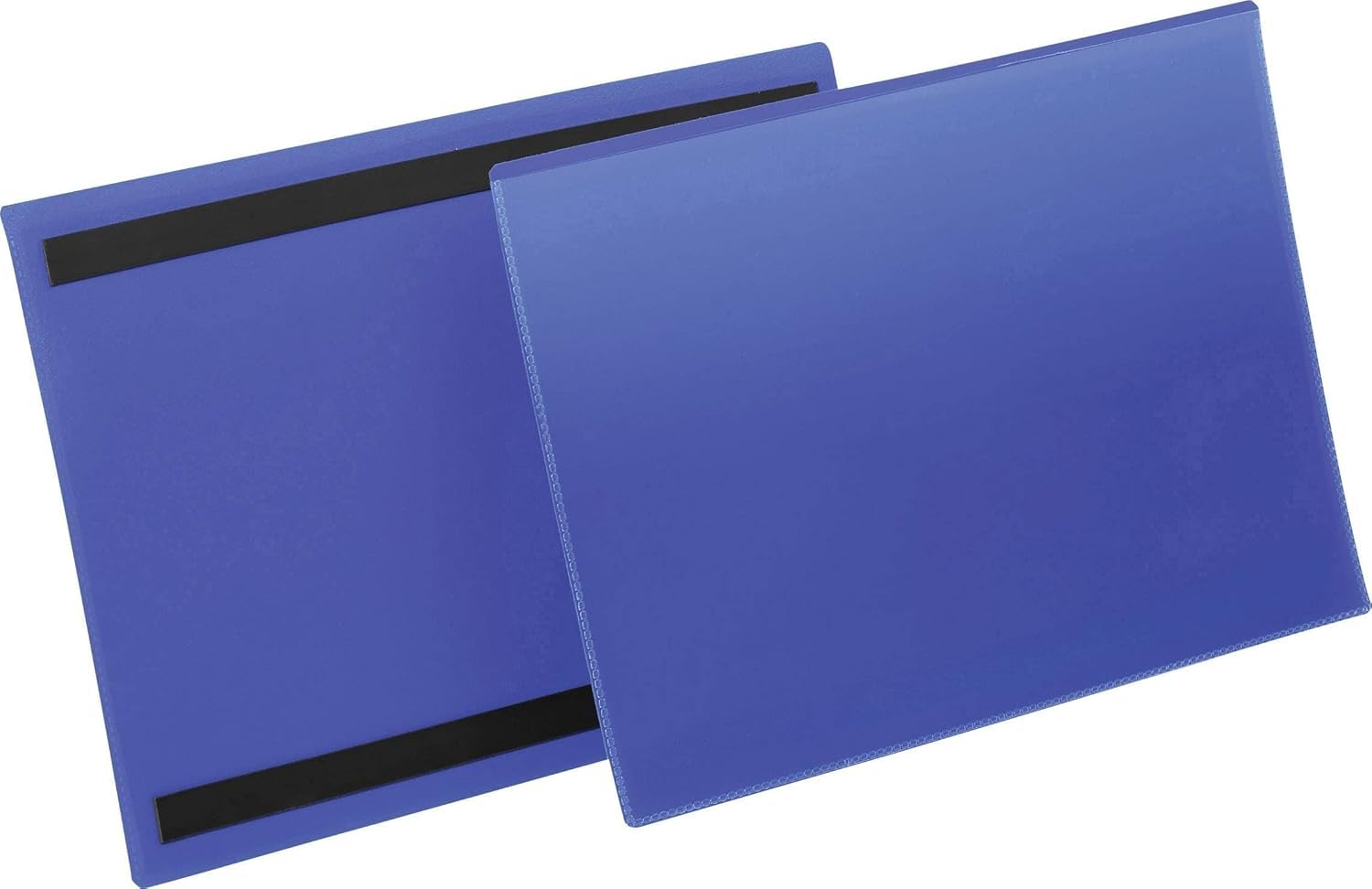 durable-duraframe-174307-kennzeichnungstasche-a5-quer-blau-50-st-ck image 8