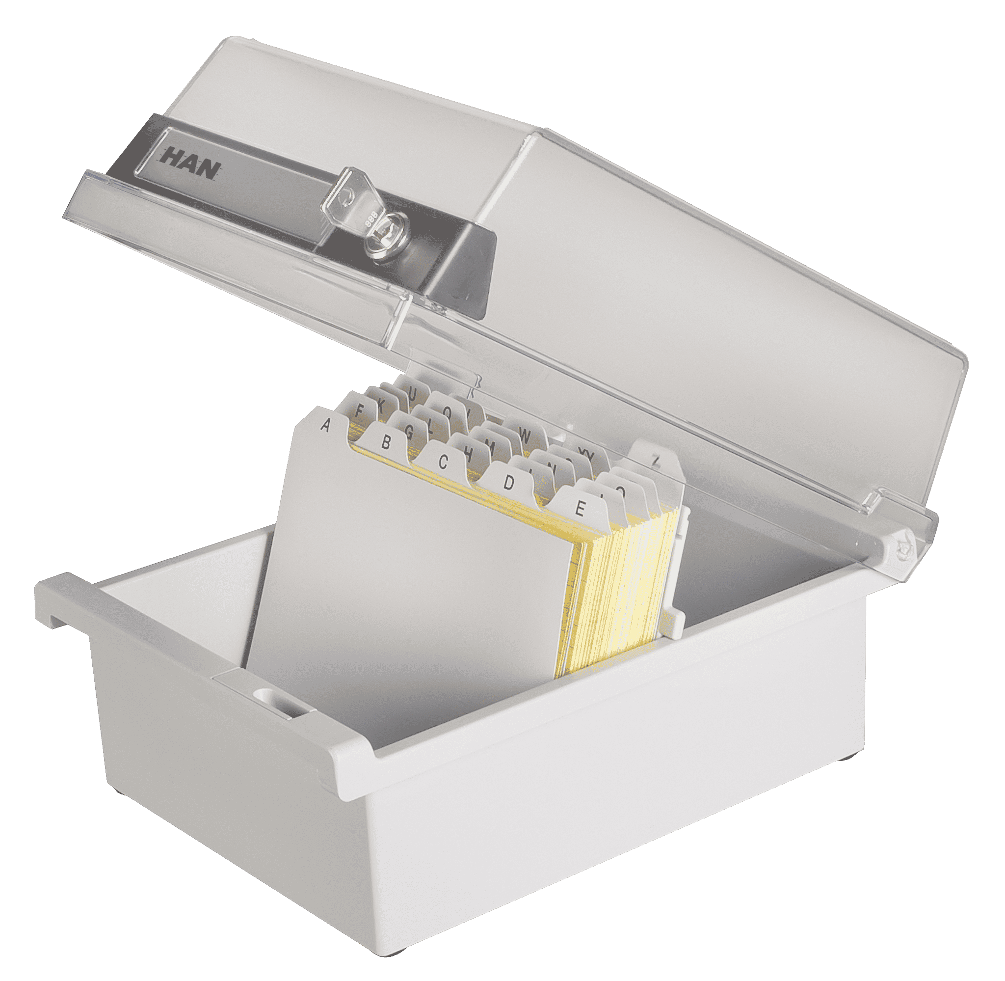 han-croco-karteikasten-a6-quer-800-karten-abschlie-bar image 2