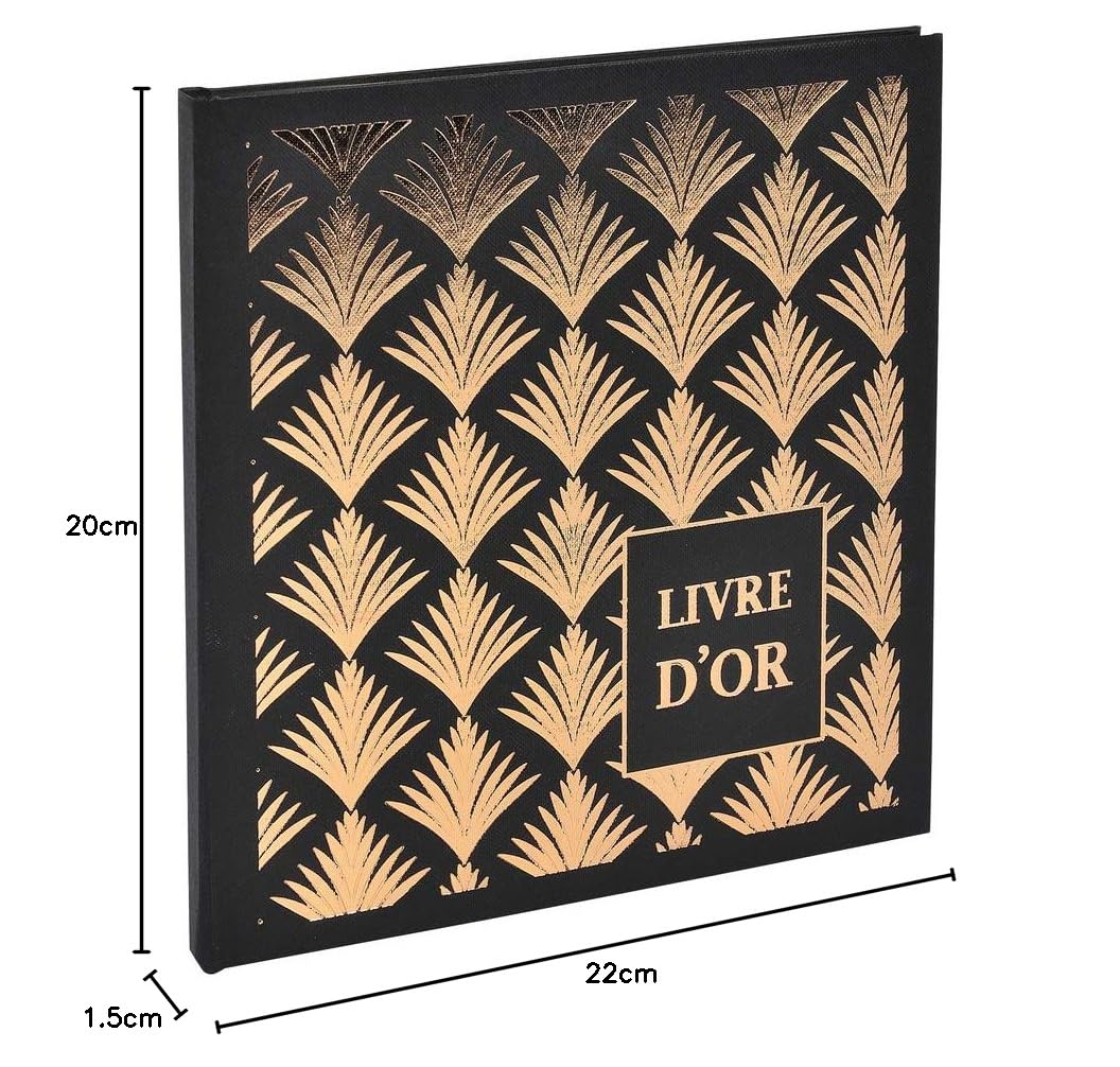 exacompta-ma-a-g-stebuch-palmyre-21x19-gold-schwarz-140-s image 3
