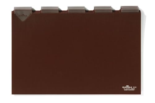 durable-duraquick-leitkarte-a5-quer-braun-25-st-ck-315111 image 7