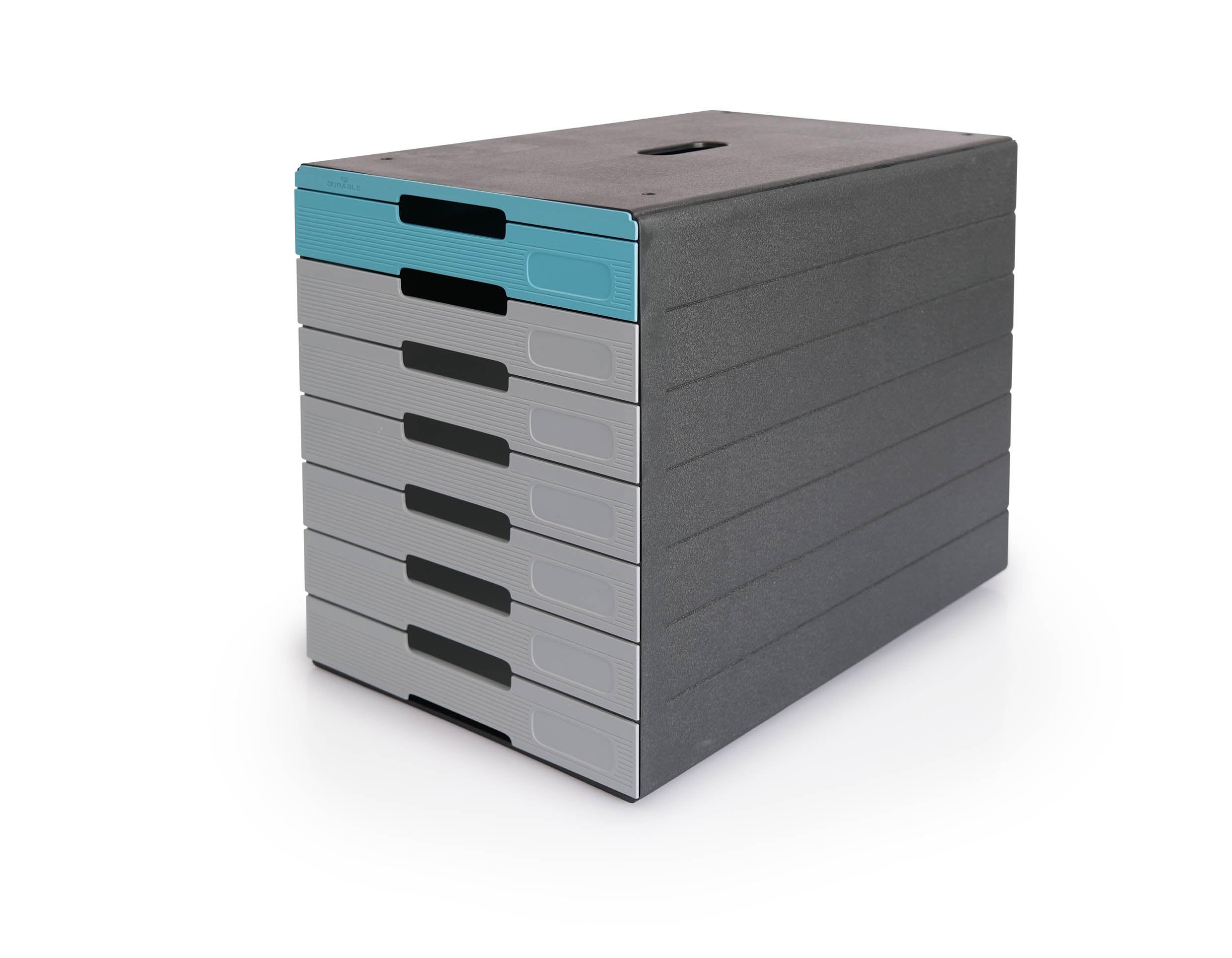 durable-varicolor-idealbox-pro-7-schubladenbox-a4-blau-7-f-cher image 3