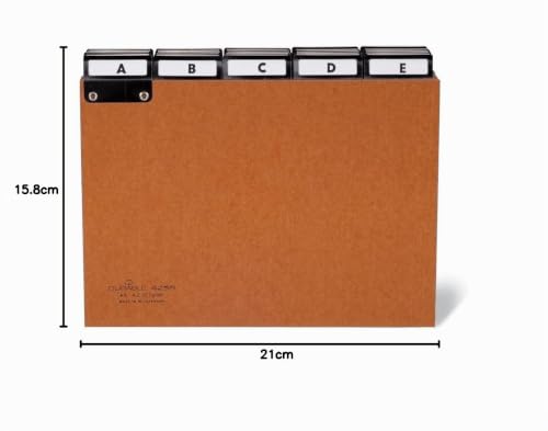 durable-duraquick-425511-leitregister-a-z-a5-quer-braun image 5