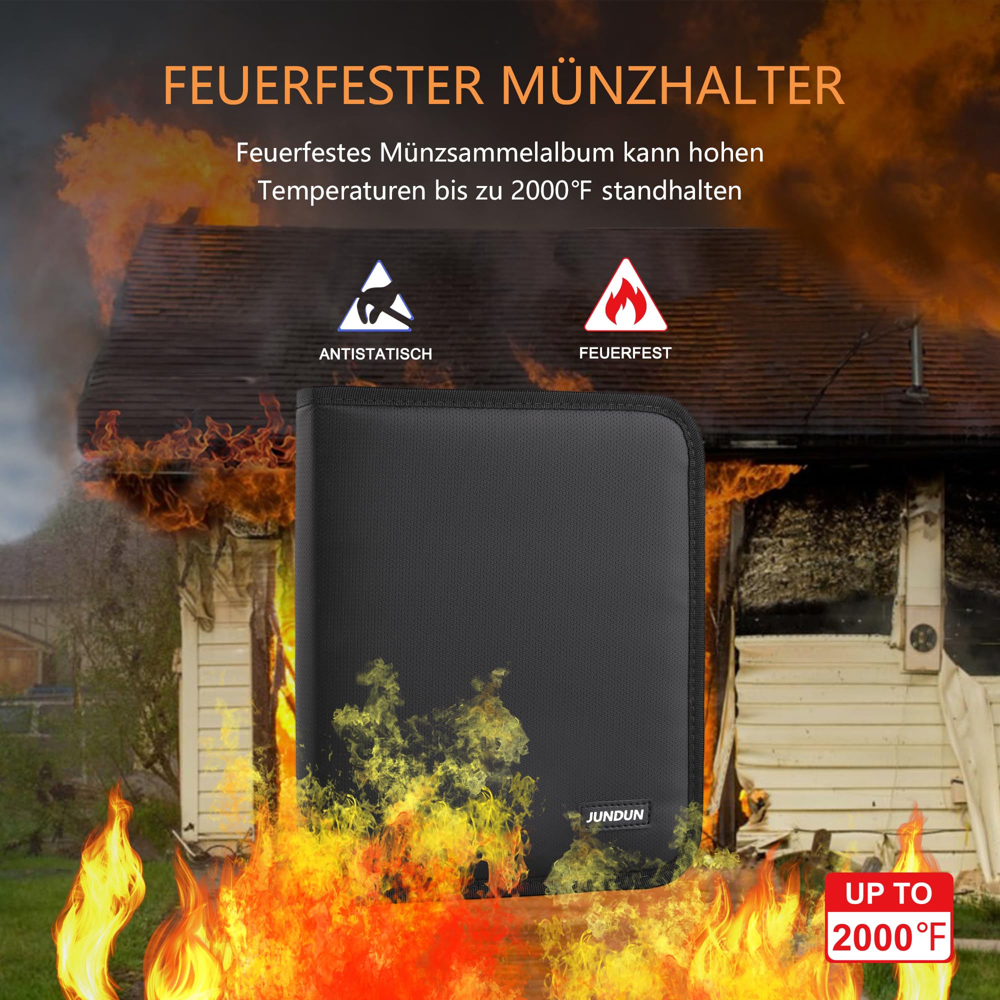 jundun-coin-collection-m-nzalbum-feuerfest-260-taschen image 7