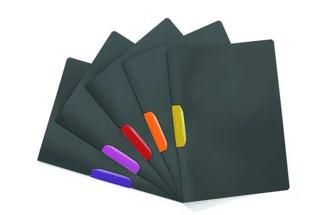 durable-duraswing-230400-klemmmappe-a4-anthrazit-5-st-ck-30-blatt image 1