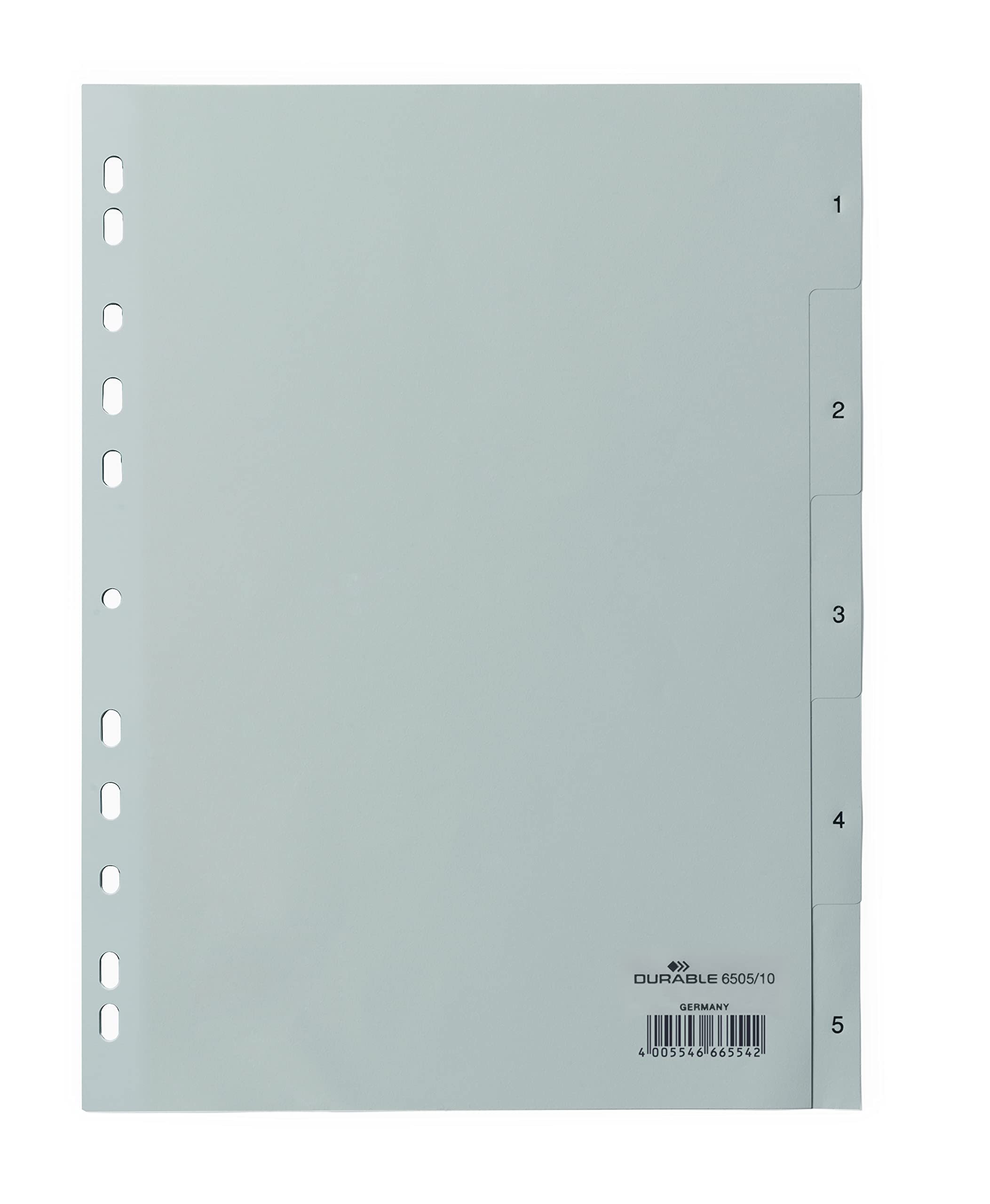 durable-duraquick-652310-zahlenregister-1-31-register-a4-grau-10-st-ck image 4