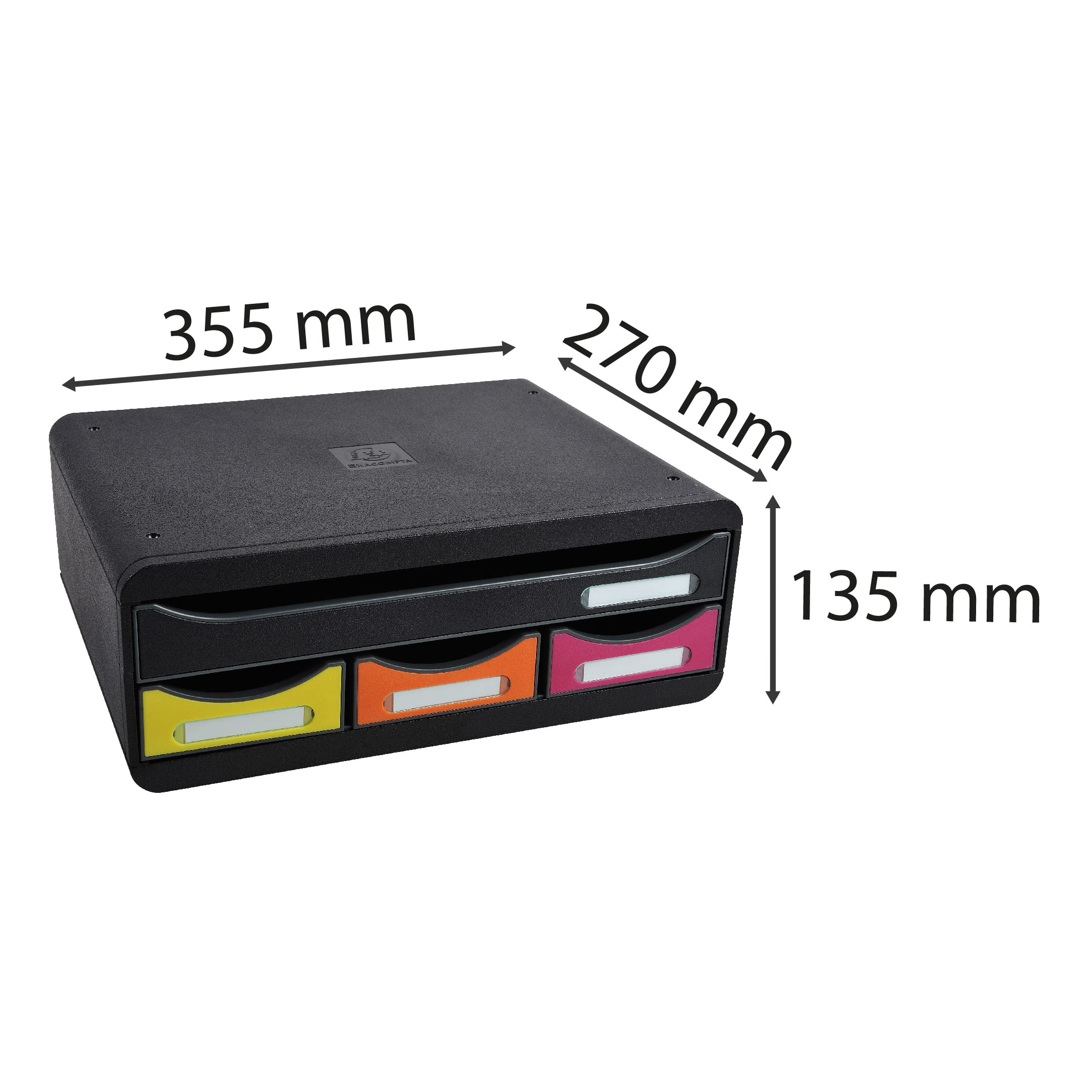 exacompta-iderama-toolbox-schubladenbox-4-schubladen-schwarz image 3