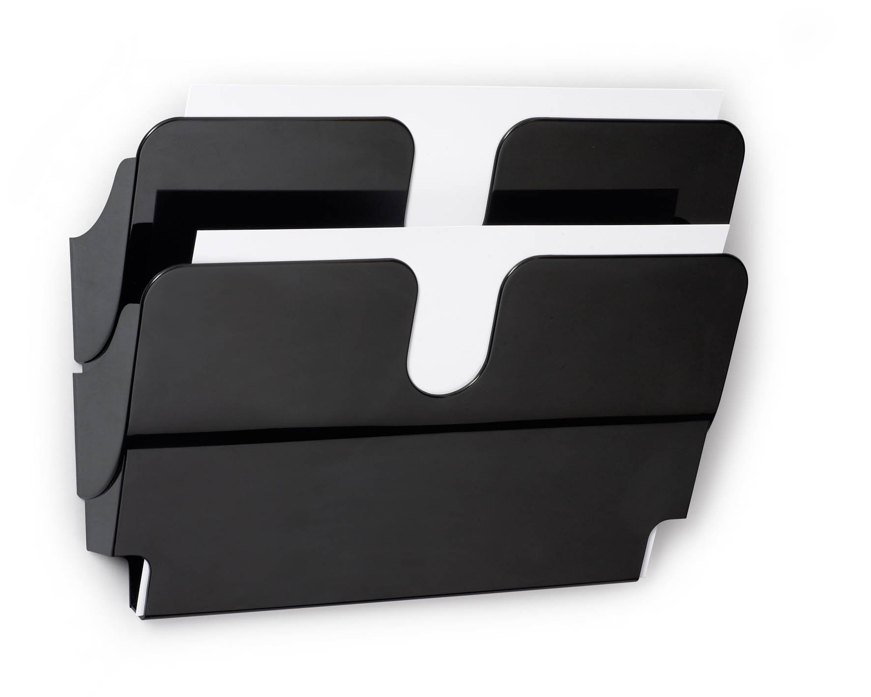 durable-vario-flexiplus-prospekthalter-a4-wand-schwarz-2-f-cher image 6