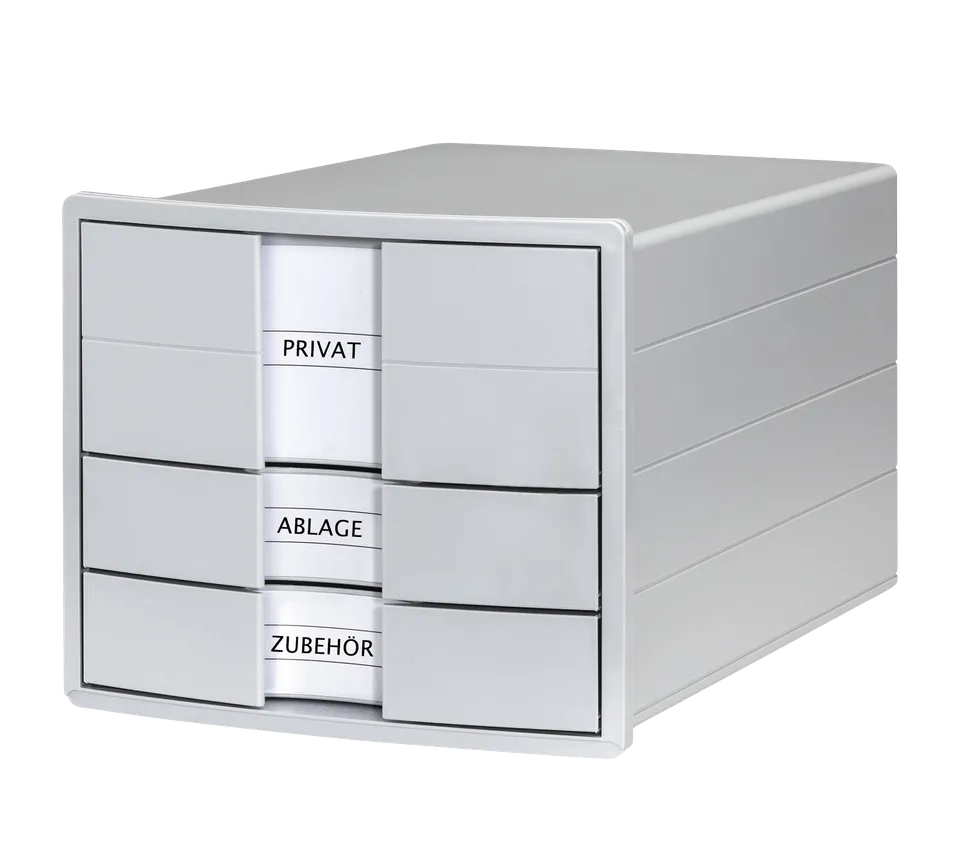 han-impuls-schubladenbox-3-schubladen-din-a4 image 1