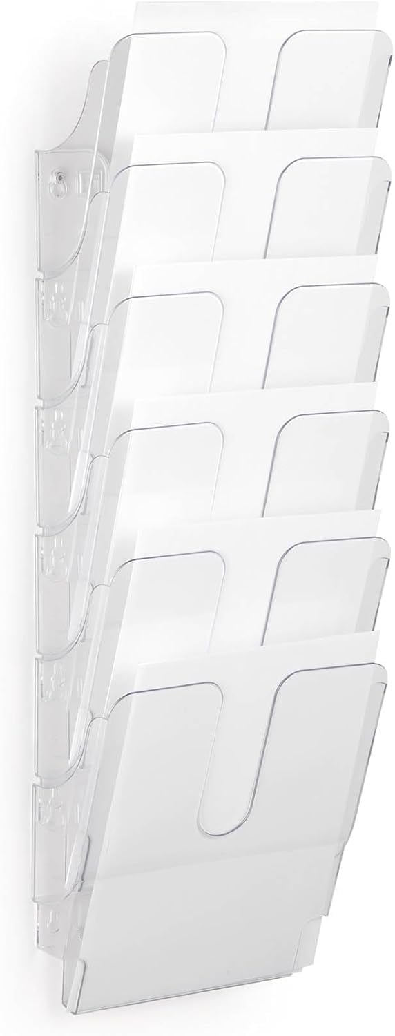 durable-vario-flexiplus-duo-prospekthalter-a4-6-f-cher-transparent image 1