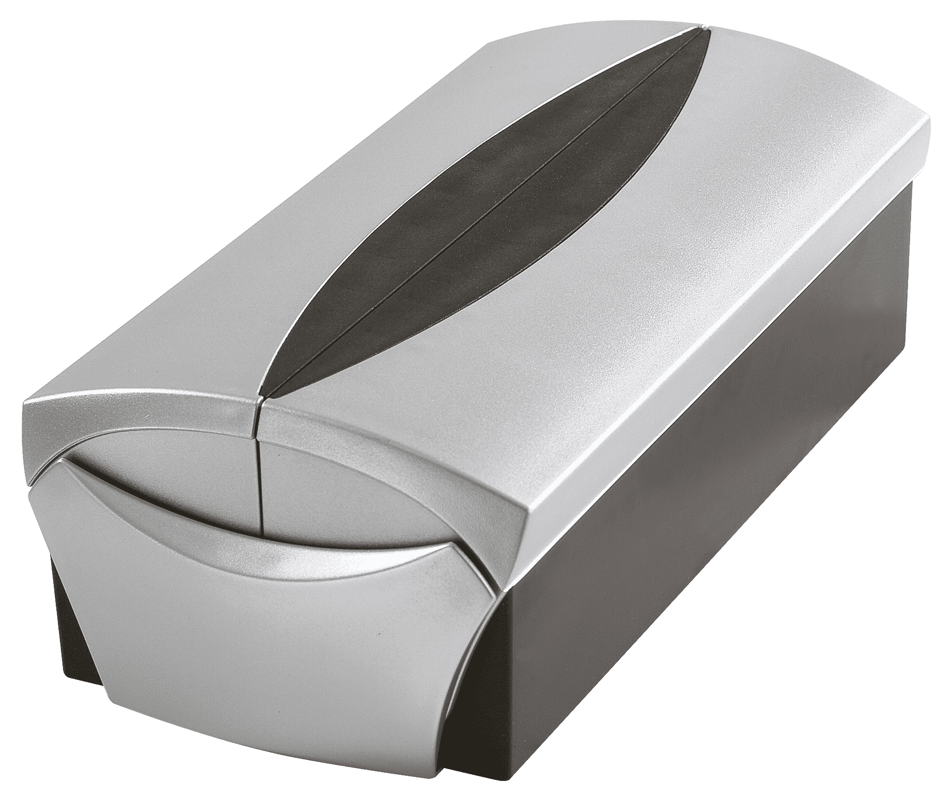 han-delta-silber-edition-visitenkartenbox-vip-silber-500-karten image 1