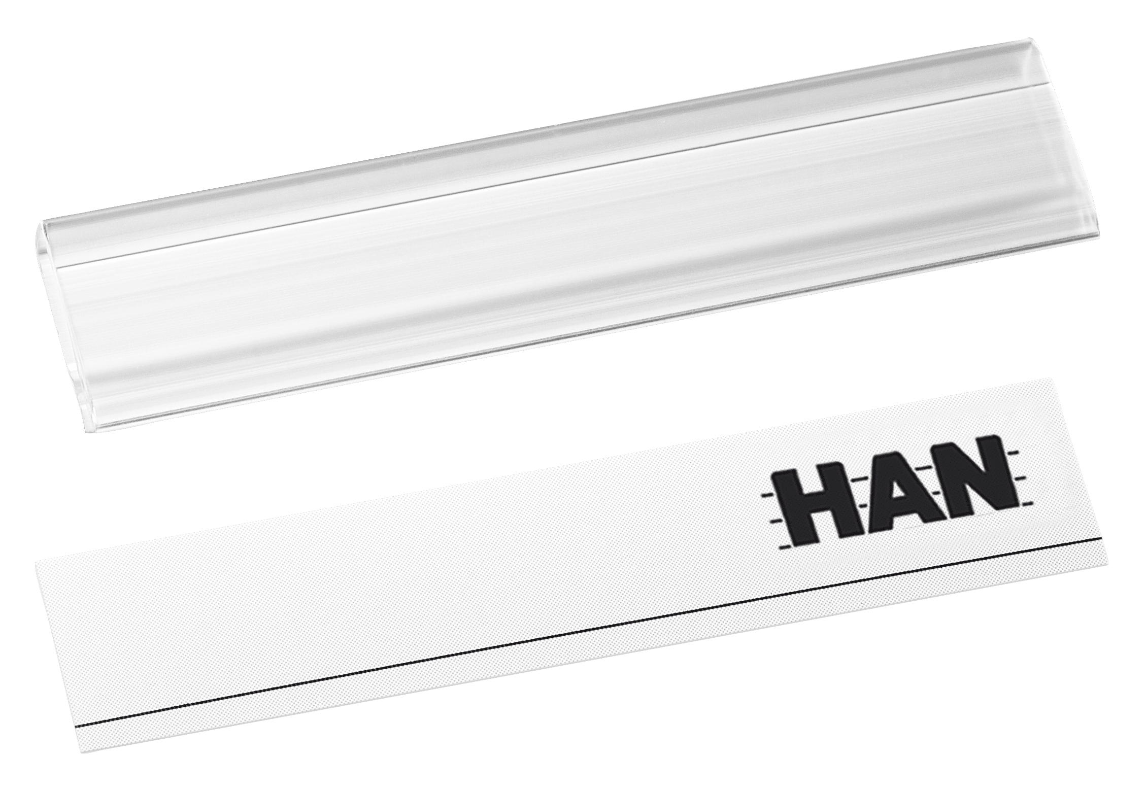 han-klassik-beschriftungsclip-etikettenhalter-transparent-62x14-mm image 2