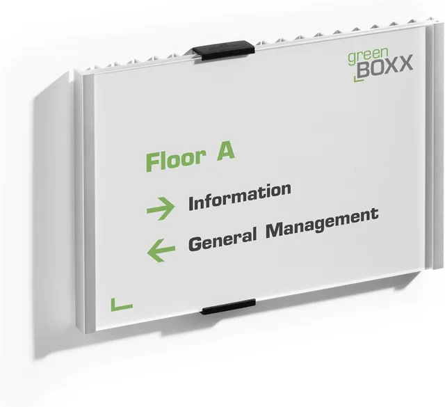 durable-info-sign-t-rschild-a5-silber-210x148-5-mm image 1