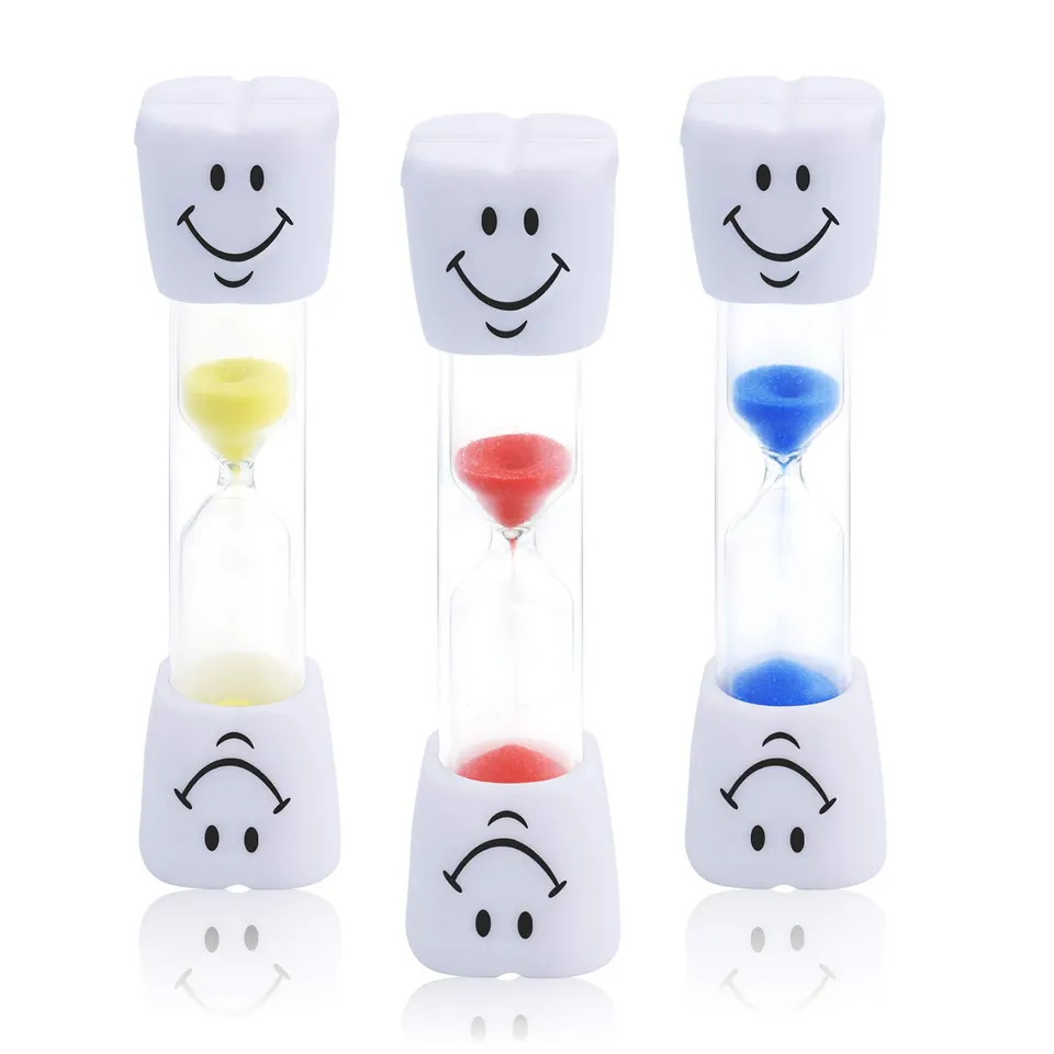 jundun-sand-timer-sanduhr-2-minuten-3er-set-bunt image 1