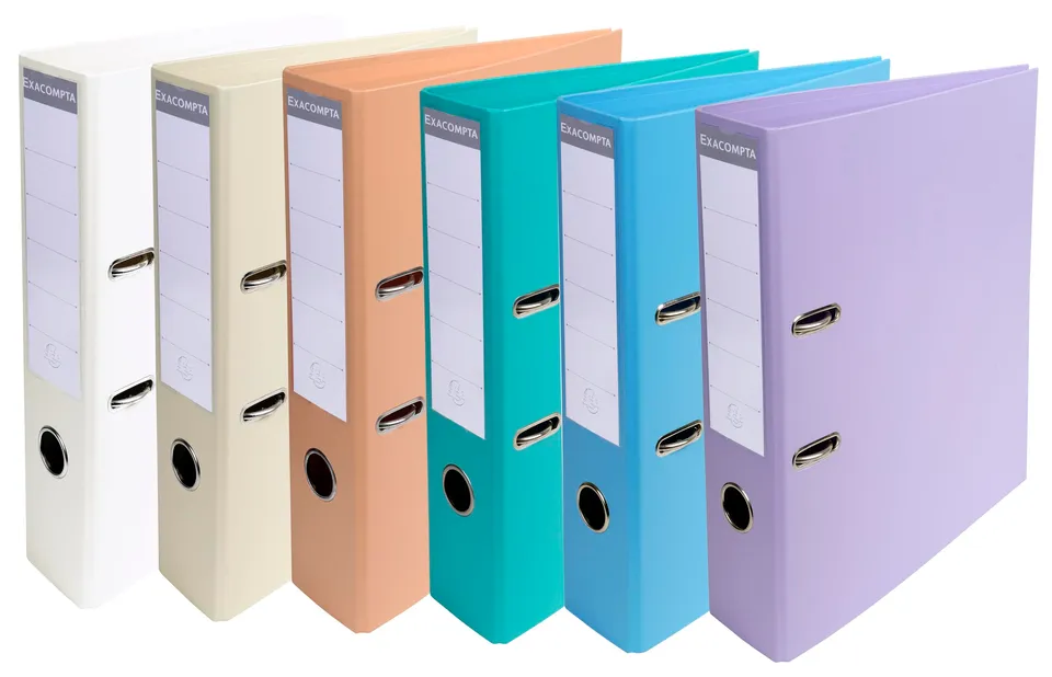 exacompta-premtouch-ordner-a4-7cm-pastell-10er-pack image 1