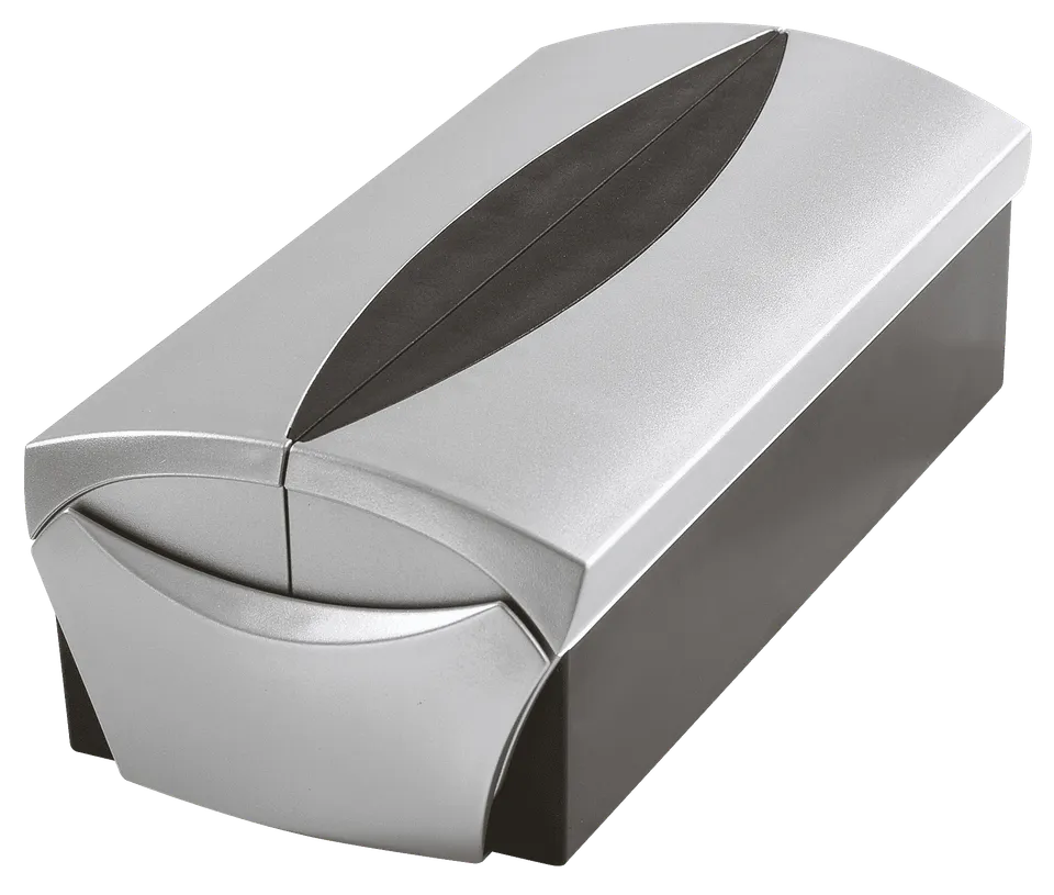 han-delta-silber-edition-visitenkartenbox-vip-silber-500-karten image 1