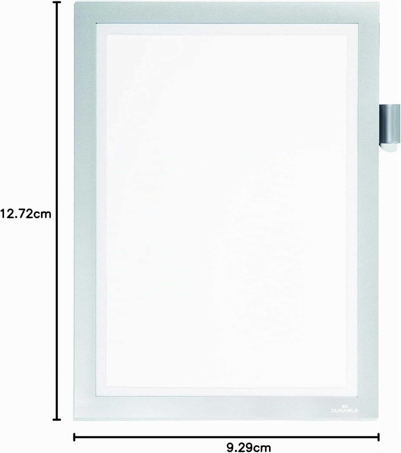 durable-duraframe-note-info-rahmen-a4-silber-stifthalter image 3