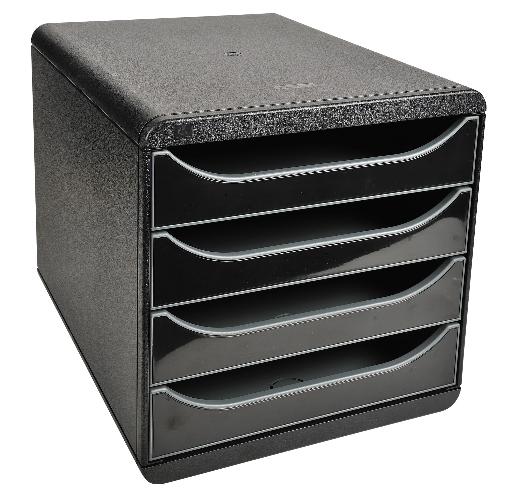 exacompta-big-box-3104214d-ablagebox-4-schubladen-schwarz image 1