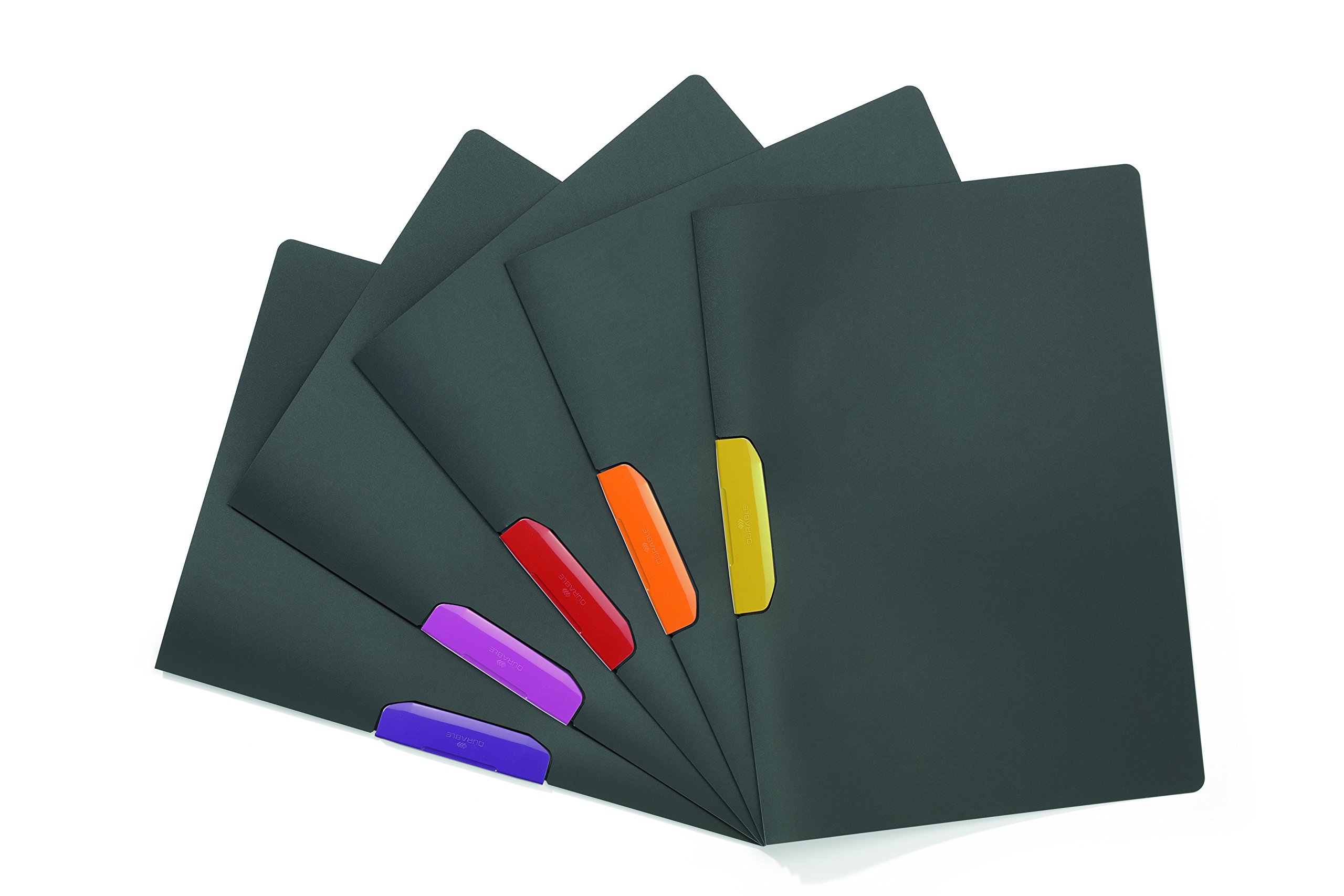 durable-duraswing-230400-klemmmappe-a4-anthrazit-5-st-ck-30-blatt image 1
