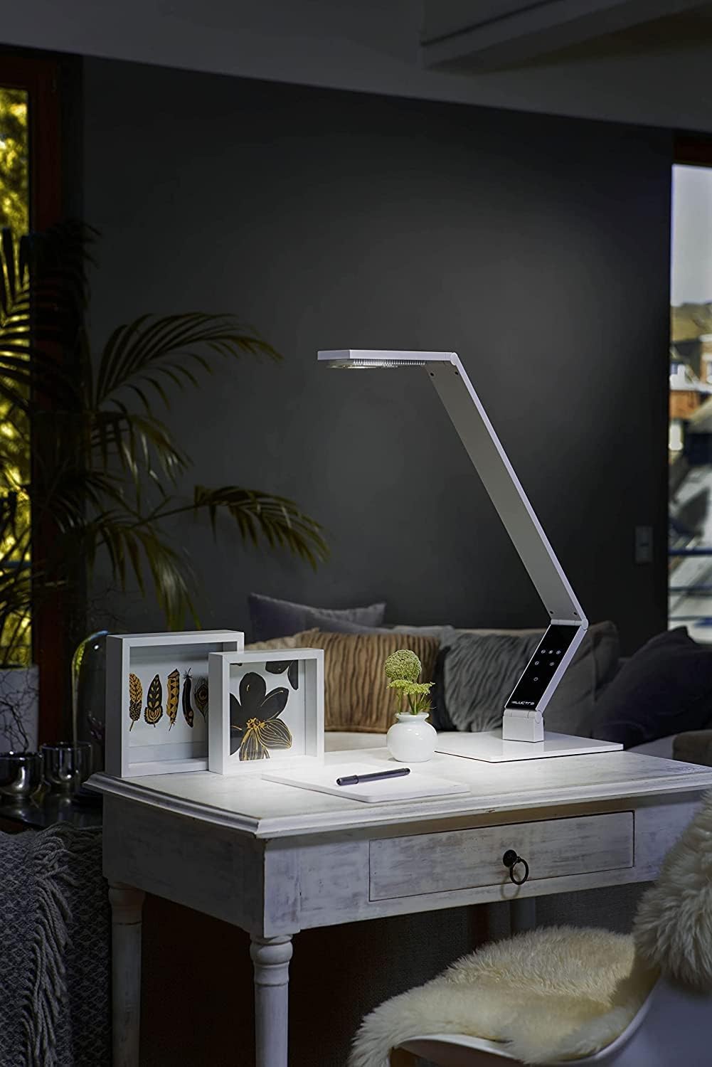 durable-luctra-table-linear-base-schreibtischlampe-led-wei-dimmbar image 2