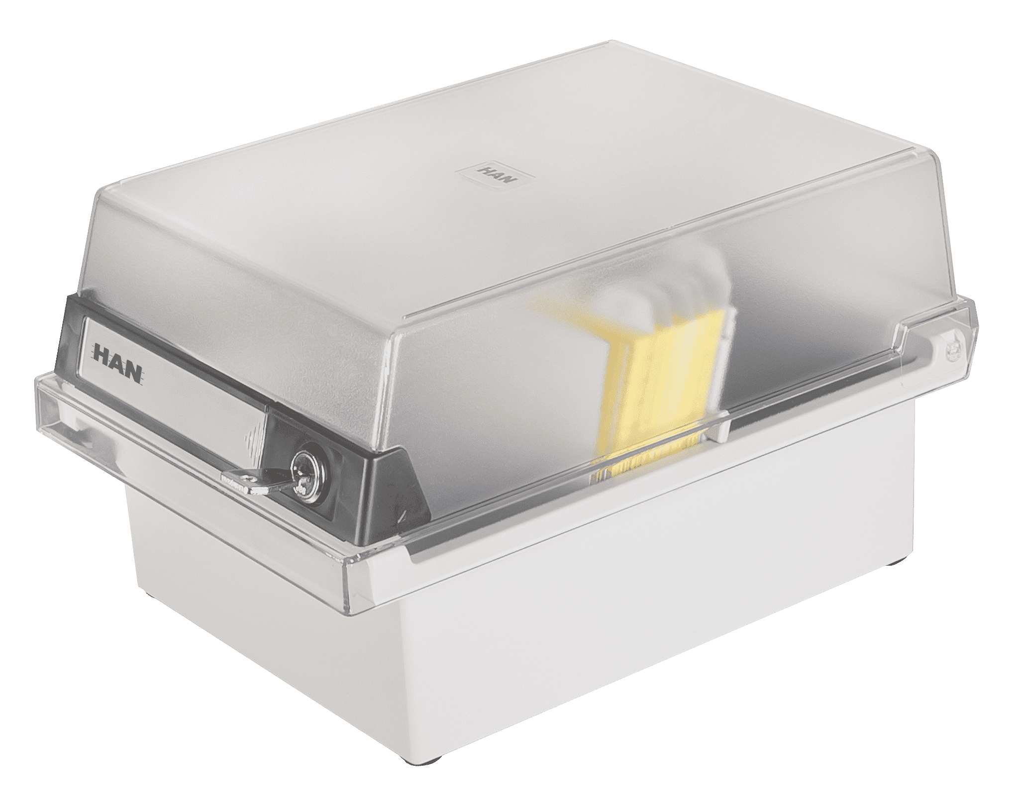 han-croco-karteikasten-a6-quer-800-karten-abschlie-bar image 1
