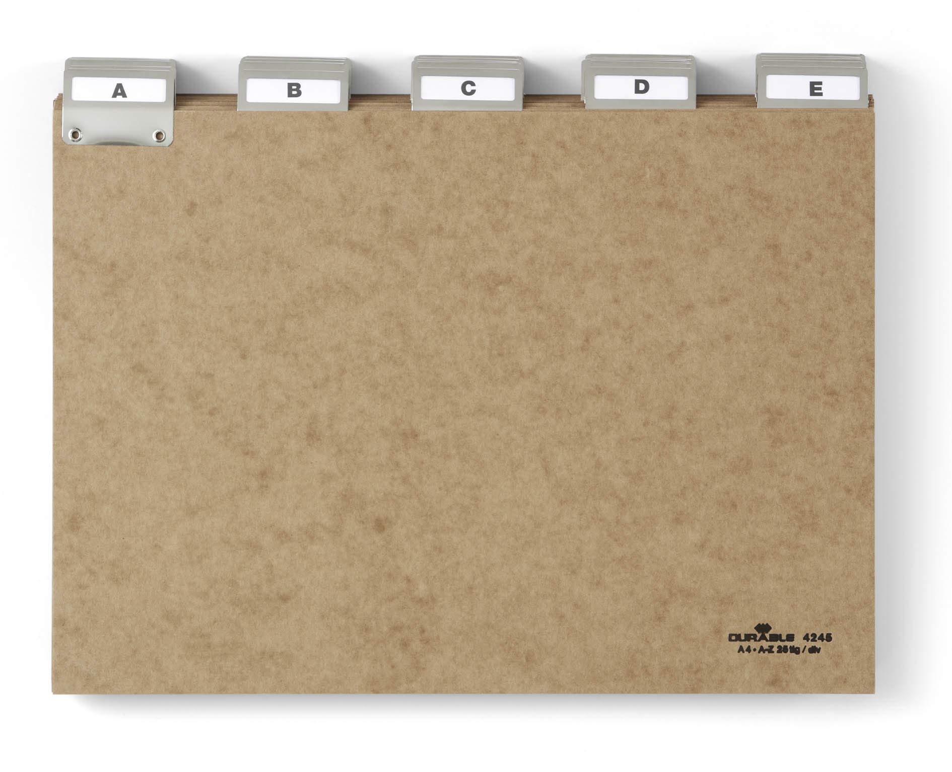 durable-duraquick-425511-leitregister-a-z-a5-quer-braun image 3