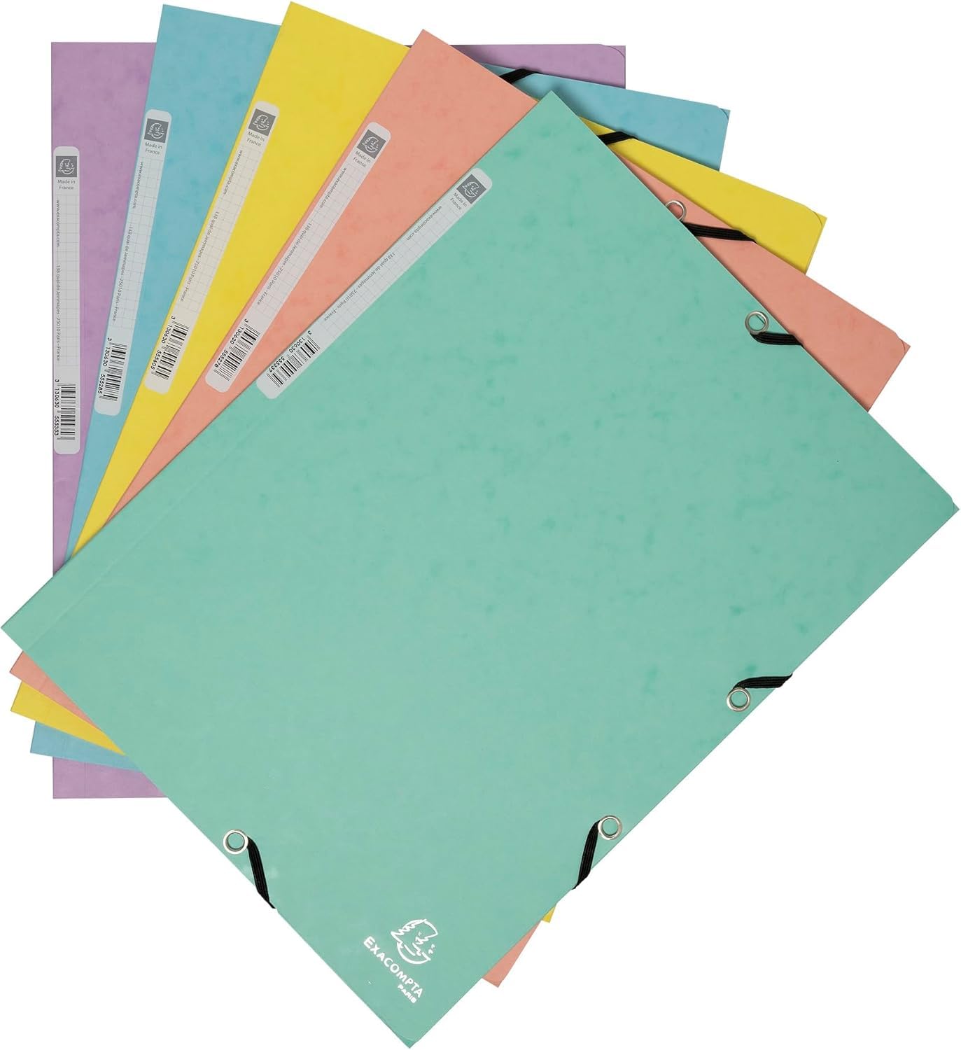 exacompta-europa-55549b-sammelmappe-a4-gelb-mit-gummizug image 6
