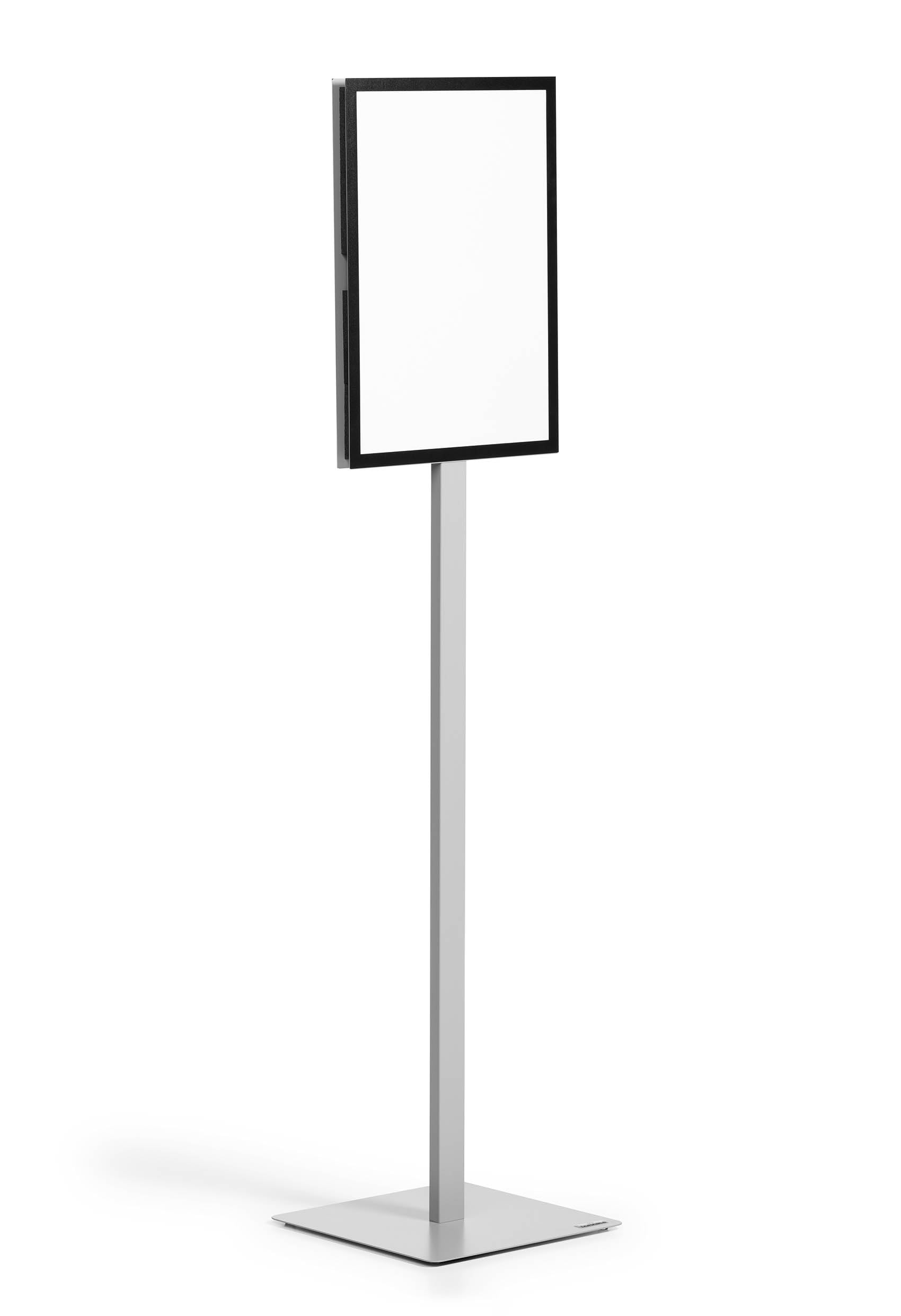 durable-info-sign-infost-nder-a4-drehbar-grau-zweiseitig image 6