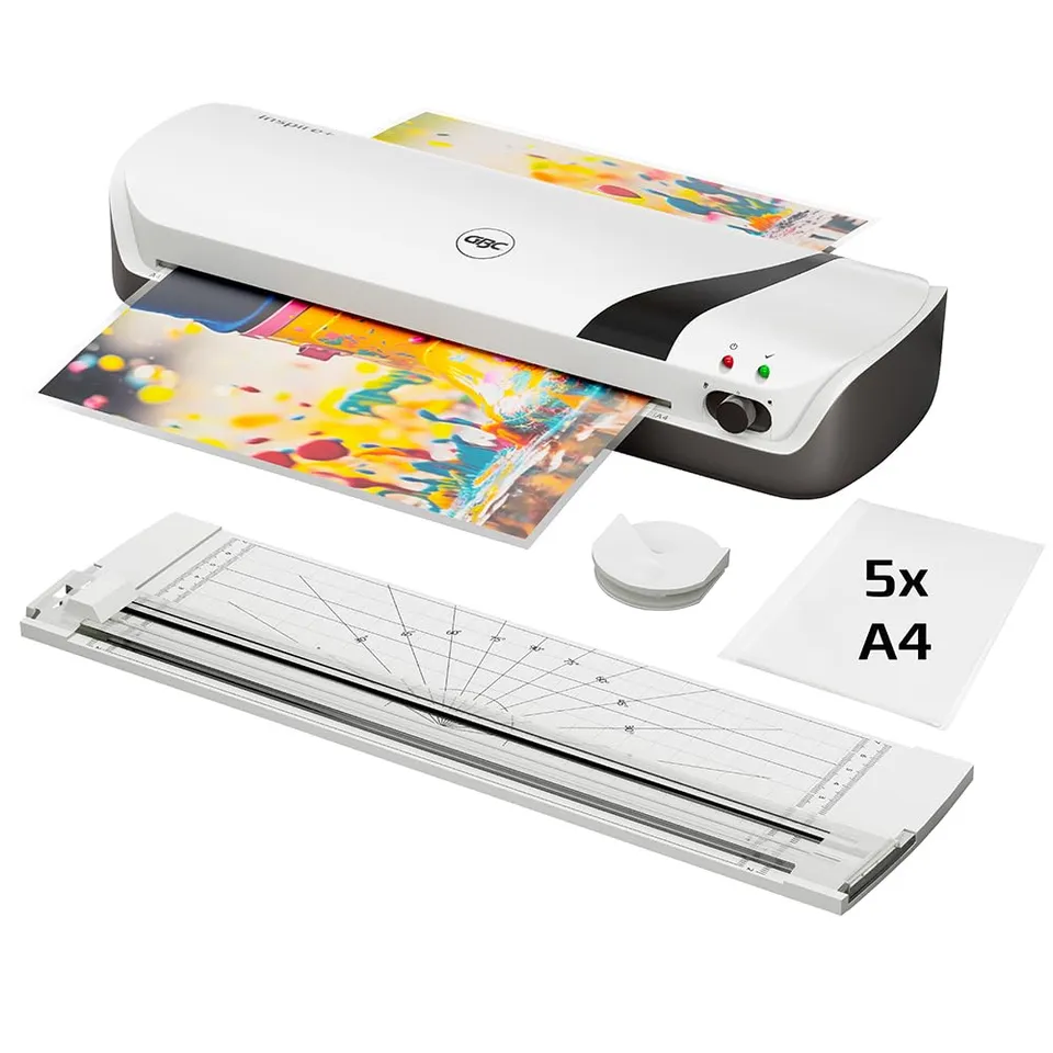gbc-inspire-laminierger-t-a4-wei-4-in-1-set-125-mic image 1